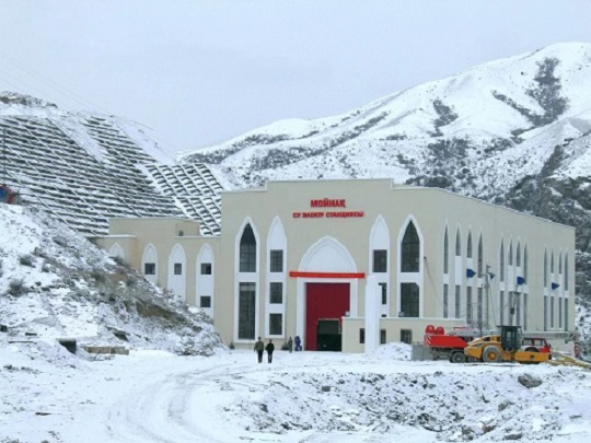 哈萨克斯坦玛依纳水电站